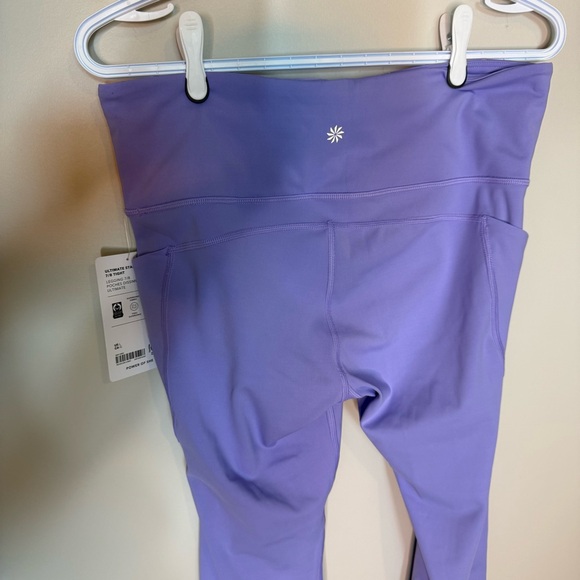 ATHLETA Brand New Ultimate Stash 7/8 Tight Leggings Madeira Purple Pockets - Picture 7 of 13